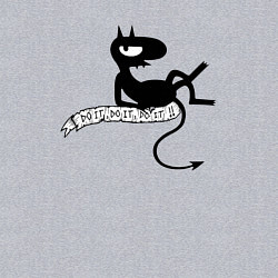 Свитшот хлопковый мужской Люцик, цвет: меланж — фото 2