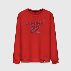 Свитшот хлопковый мужской Jimmy 22, цвет: красный