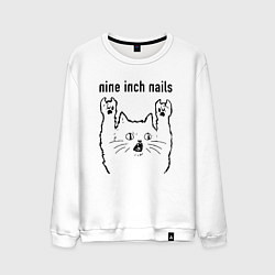 Мужской свитшот Nine Inch Nails - rock cat