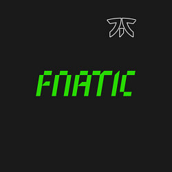 Свитшот хлопковый мужской Fnatic арт, цвет: черный — фото 2