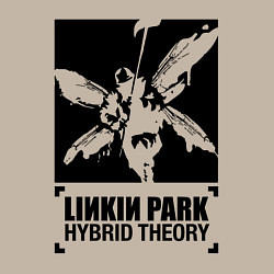 Свитшот хлопковый мужской LP Hybrid Theory, цвет: миндальный — фото 2