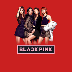 Свитшот хлопковый мужской Rose Blackpink kpop, цвет: красный — фото 2
