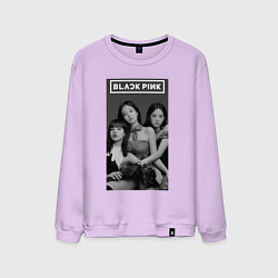 Мужской свитшот Blackpink black and white