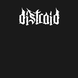 Свитшот хлопковый мужской Логотип Distraid, цвет: черный — фото 2