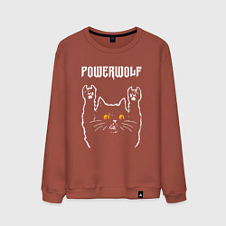 Мужской свитшот Powerwolf rock cat