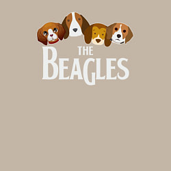 Свитшот хлопковый мужской Бигли, цвет: миндальный — фото 2