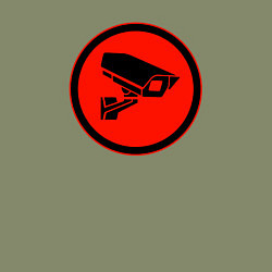 Свитшот хлопковый мужской Skibidi toilet Камера, цвет: авокадо — фото 2