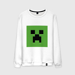 Мужской свитшот Minecraft creeper face