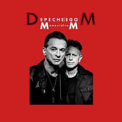 Свитшот хлопковый мужской Depeche Mode 2023 Memento Mori - Dave & Martin 09, цвет: красный — фото 2