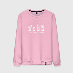 Мужской свитшот Boss this time to work