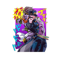 Свитшот хлопковый мужской Джотаро - Jojo, цвет: белый — фото 2