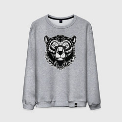 Мужской свитшот Медвежья голова