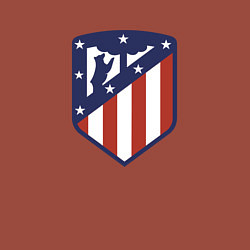 Свитшот хлопковый мужской Atletico Madrid FC, цвет: кирпичный — фото 2