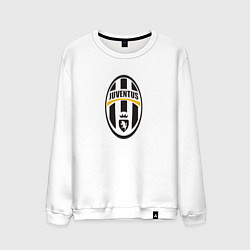 Свитшот хлопковый мужской Juventus sport fc, цвет: белый