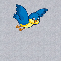 Свитшот хлопковый мужской Восточная сиалия, цвет: меланж — фото 2