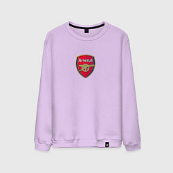 Свитшот хлопковый мужской Arsenal fc sport club, цвет: лаванда