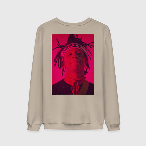 Мужской свитшот T-shirt trippie redd / Миндальный – фото 2