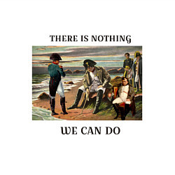 Свитшот хлопковый мужской There is nothing we can do, цвет: белый — фото 2
