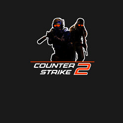 Свитшот хлопковый мужской Counter-strike 2 - a new beginning, цвет: черный — фото 2