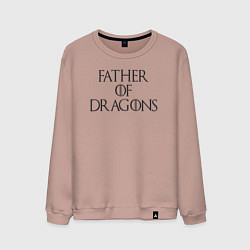 Мужской свитшот Папа драконов