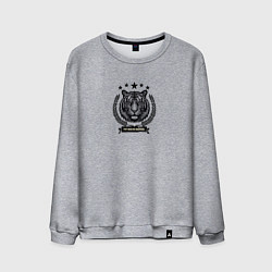 Мужской свитшот Тут вам не Москва с тигром