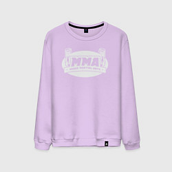 Свитшот хлопковый мужской MMA sport, цвет: лаванда