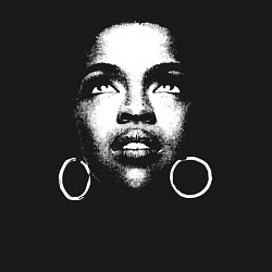 Свитшот хлопковый мужской Lauryn Hill, цвет: черный — фото 2