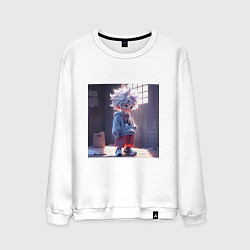 Мужской свитшот Killua Zoldyck аниме персонаж из Hunter x Hunter