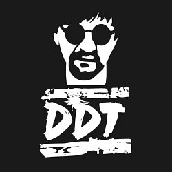 Свитшот хлопковый мужской DDT - Юрий Шевчук, цвет: черный — фото 2