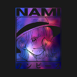 Свитшот хлопковый мужской Nami One Piece, цвет: черный — фото 2