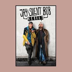 Свитшот хлопковый мужской Jay and Silent Bob reboot, цвет: пыльно-розовый — фото 2