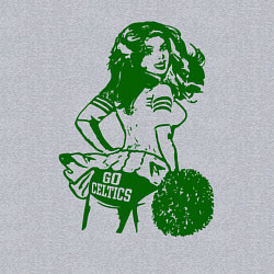 Свитшот хлопковый мужской Go Celtics, цвет: меланж — фото 2