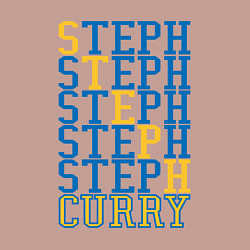 Свитшот хлопковый мужской Steph Curry, цвет: пыльно-розовый — фото 2