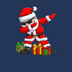 Свитшот хлопковый мужской Санта дэб, цвет: тёмно-синий — фото 2