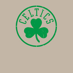 Свитшот хлопковый мужской Boston Celtics clover, цвет: миндальный — фото 2