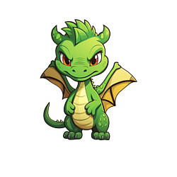 Свитшот хлопковый мужской Добрый дракон 2024, цвет: белый — фото 2