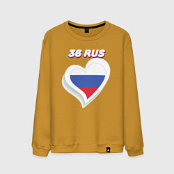 Мужской свитшот 36 регион Воронежская область