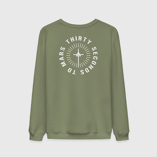 Мужской свитшот Mars 30STM / Авокадо – фото 2