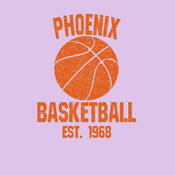 Свитшот хлопковый мужской Phoenix basketball 1968, цвет: лаванда — фото 2