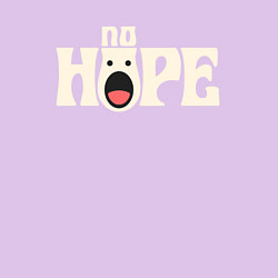 Свитшот хлопковый мужской No hope, цвет: лаванда — фото 2