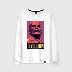 Мужской свитшот Lenin revolution