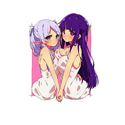 Свитшот хлопковый мужской Фрирен и Ферн, цвет: белый — фото 2