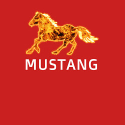 Свитшот хлопковый мужской Mustang firely art, цвет: красный — фото 2