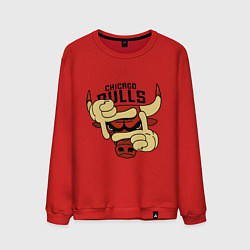 Мужской свитшот Bulls logo with hands