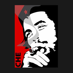 Свитшот хлопковый мужской Эрнесто Че - Гевара, цвет: черный — фото 2