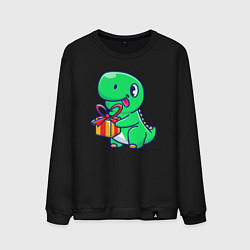 Мужской свитшот Динозавр с подарком