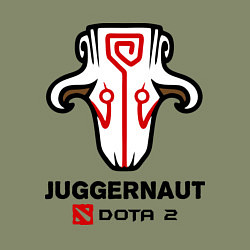 Свитшот хлопковый мужской Juggernaut Dota 2, цвет: авокадо — фото 2