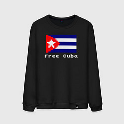 Мужской свитшот Free Cuba