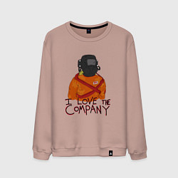 Мужской свитшот Lethal Company: I Love the Company