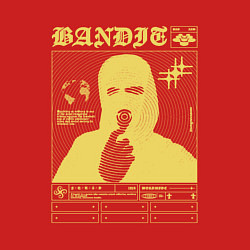 Свитшот хлопковый мужской Bandit streetwear, цвет: красный — фото 2